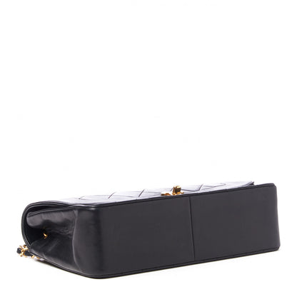 Chanel Lambskin Quilted Medium Single Flap Black 3 of 9