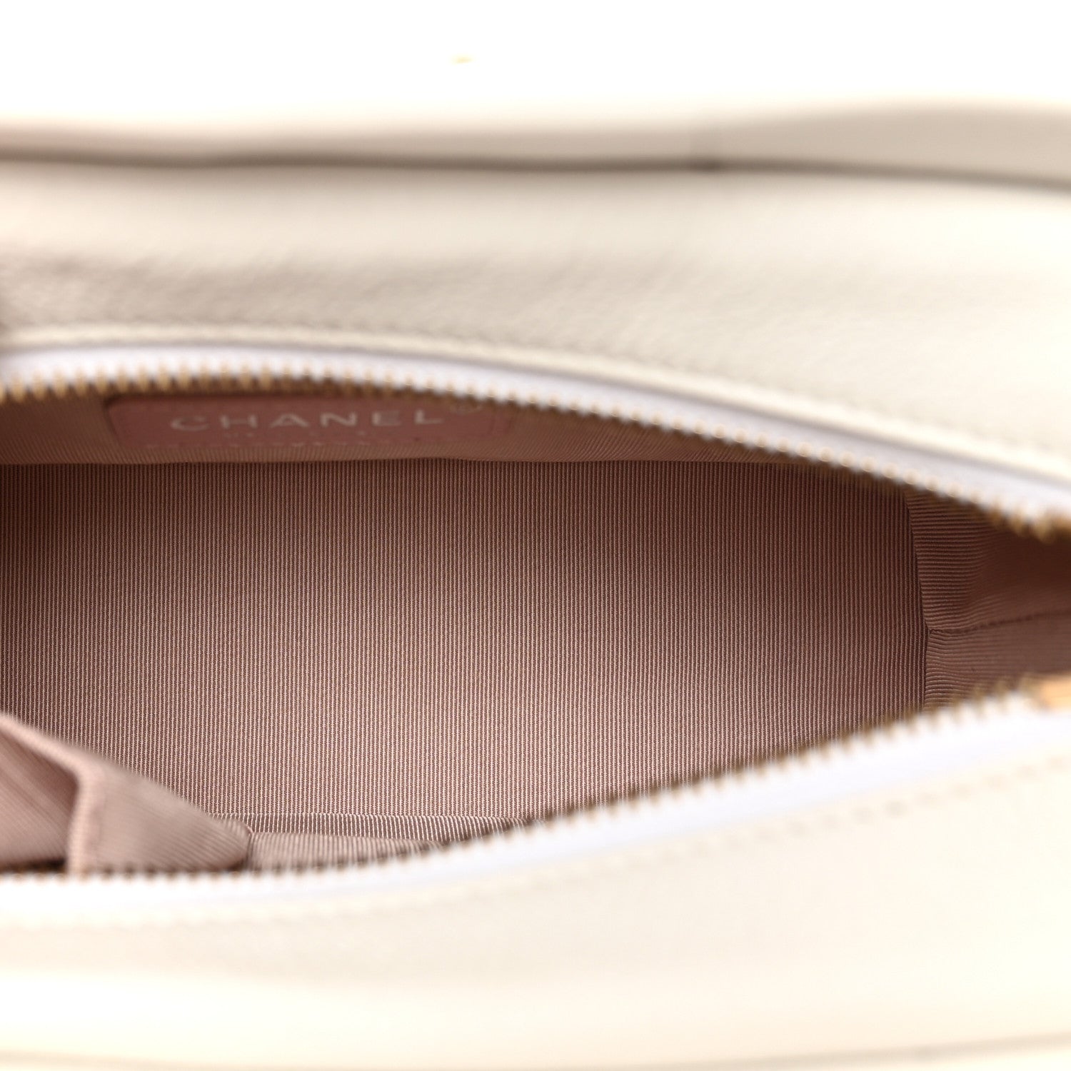 Chanel Patent Goatskin Quilted Small Gabrielle Hobo White 6 of 11