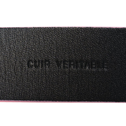 Chanel Calfskin CC Turn Lock Belt 90 36 Pink 7 of 7