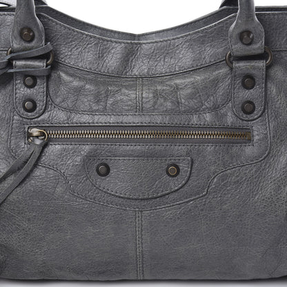 Balenciaga Agneau Classic Hardware Part Time Gris Tarmac 8 of 14