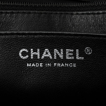 Chanel Caviar Quilted Jumbo Single Flap Black 6 of 10