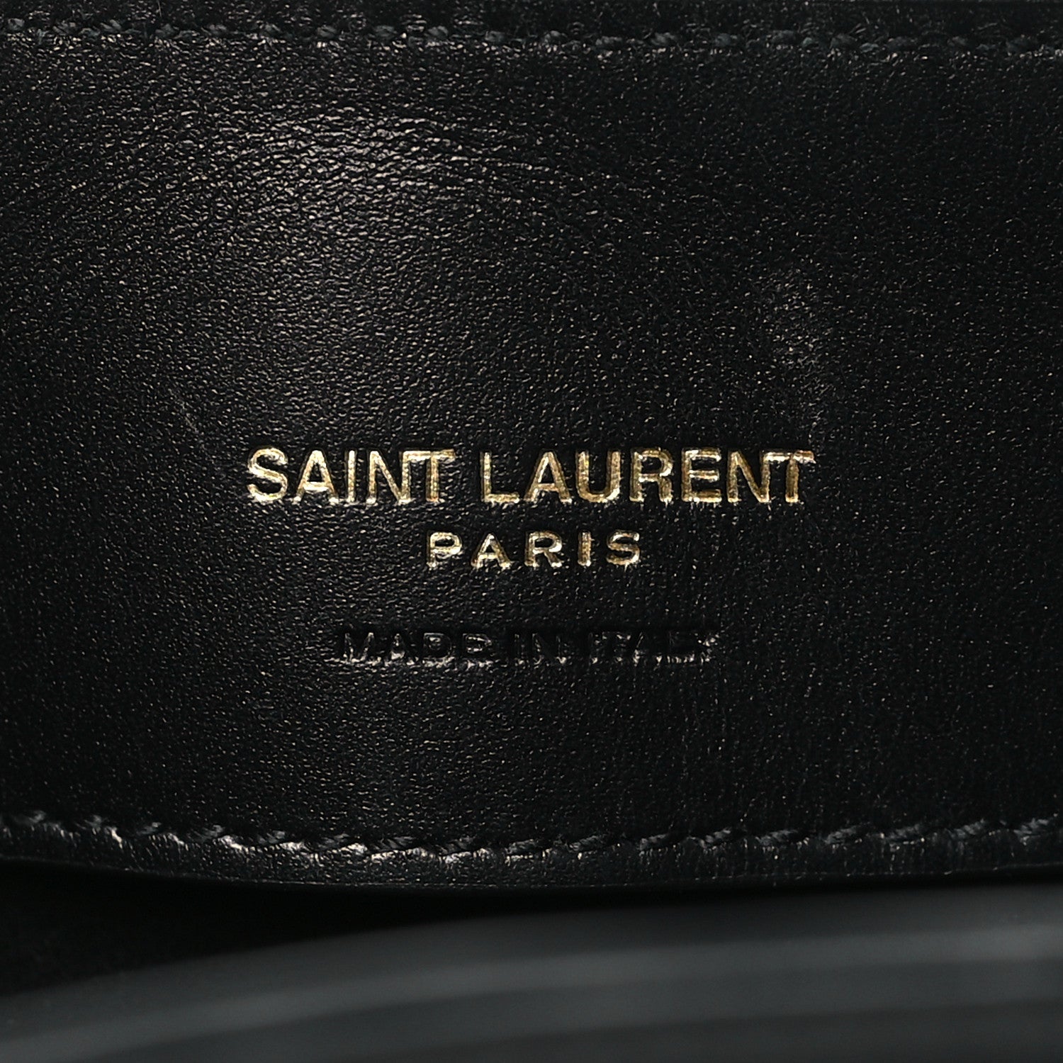 Saint Laurent Shiny Calfskin Le 37 Mini Bucket Bag Black 6 of 10