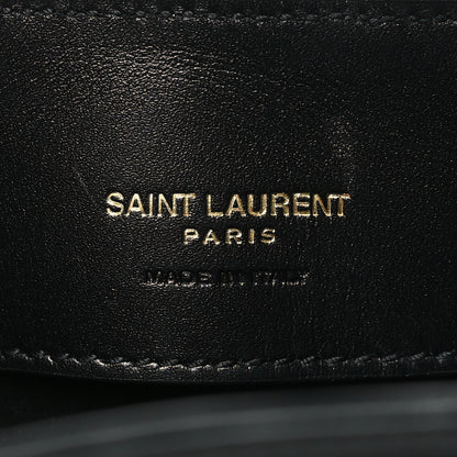 Saint Laurent Shiny Calfskin Le 37 Mini Bucket Bag Black 6 of 10