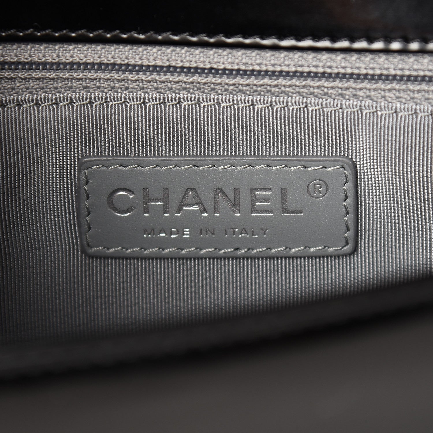 Chanel Glazed Calfskin Medium Boy Flap Black 6 of 11
