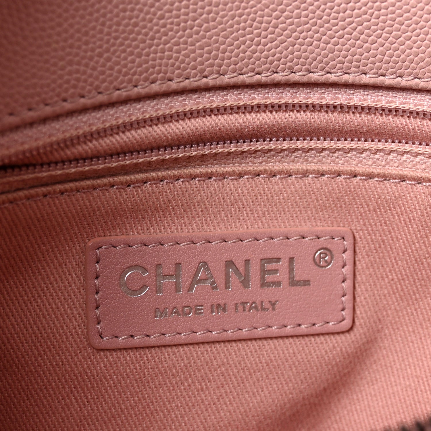 Chanel Caviar Quilted Medium Coco Handle Flap Light Pink 6 of 10