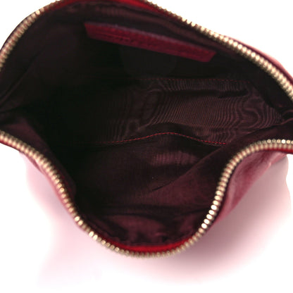 Alexander McQueen De Manta Cosmetic Case Red 4 of 8