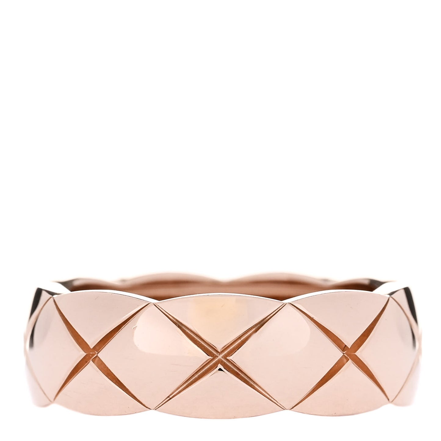 18K Beige Gold Small Coco Crush Ring 54 6.75