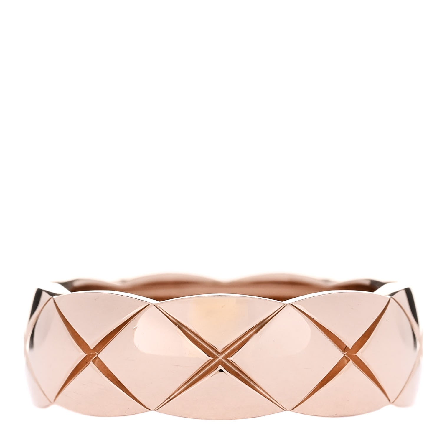 Chanel 18K Beige Gold Small Coco Crush Ring 54 6.75 3 of 7