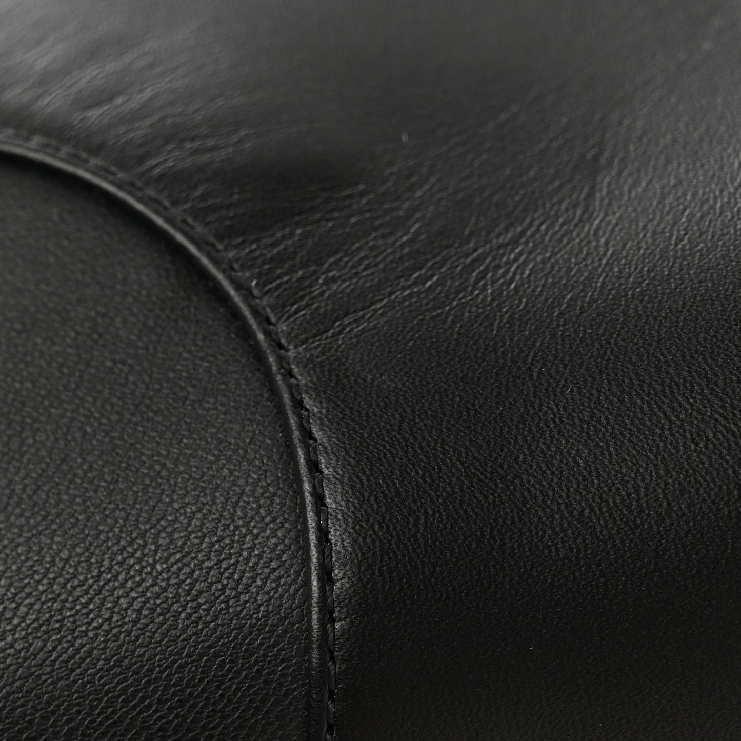 Calfskin Silhouette Ankle Boots 38.5 Black