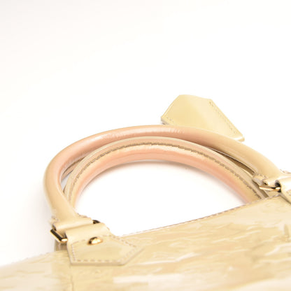 Louis Vuitton Vernis Alma GM Blanc Corail 10 of 13
