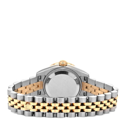Rolex Stainless Steel 18K Yellow Gold Diamond 26mm Oyster Perpetual Datejust Watch Champagne 179383 3 of 5