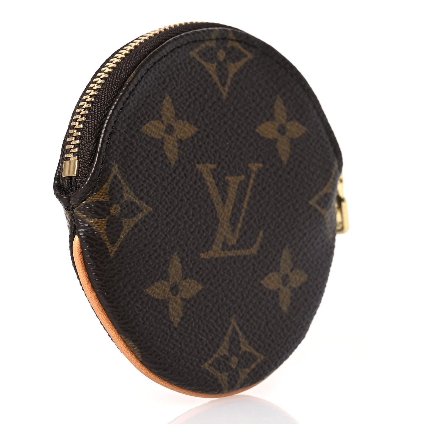 Monogram Round Coin Purse