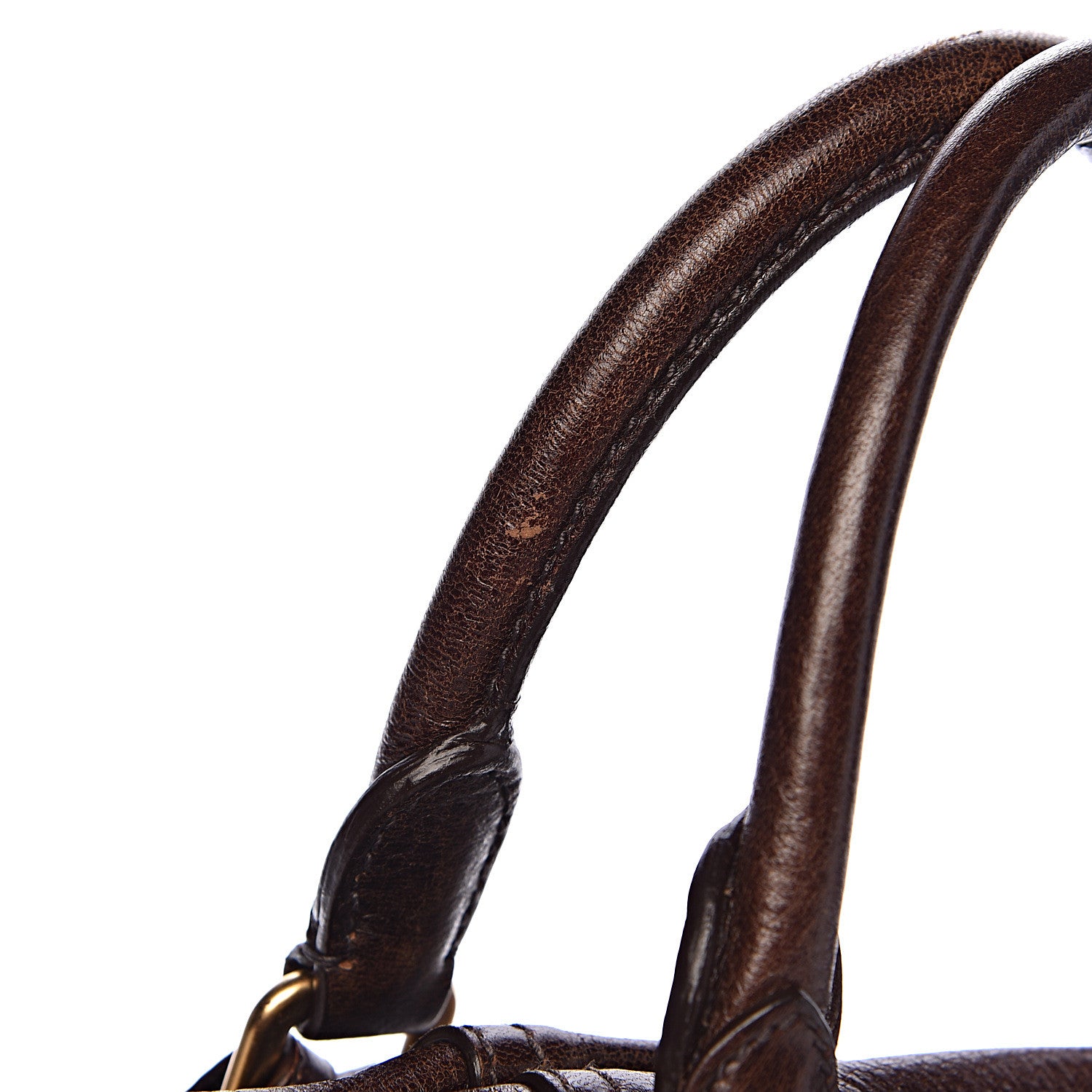 Prada Deerskin Duffel Bag Bruciato 18 of 21