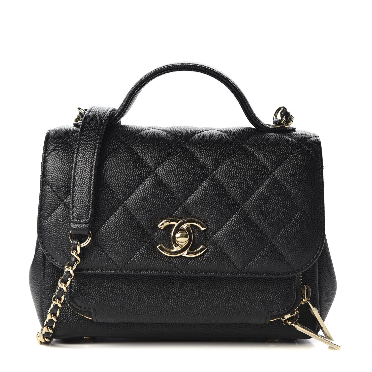 Chanel Caviar Quilted Mini Business Affinity Flap Black 1 of 10