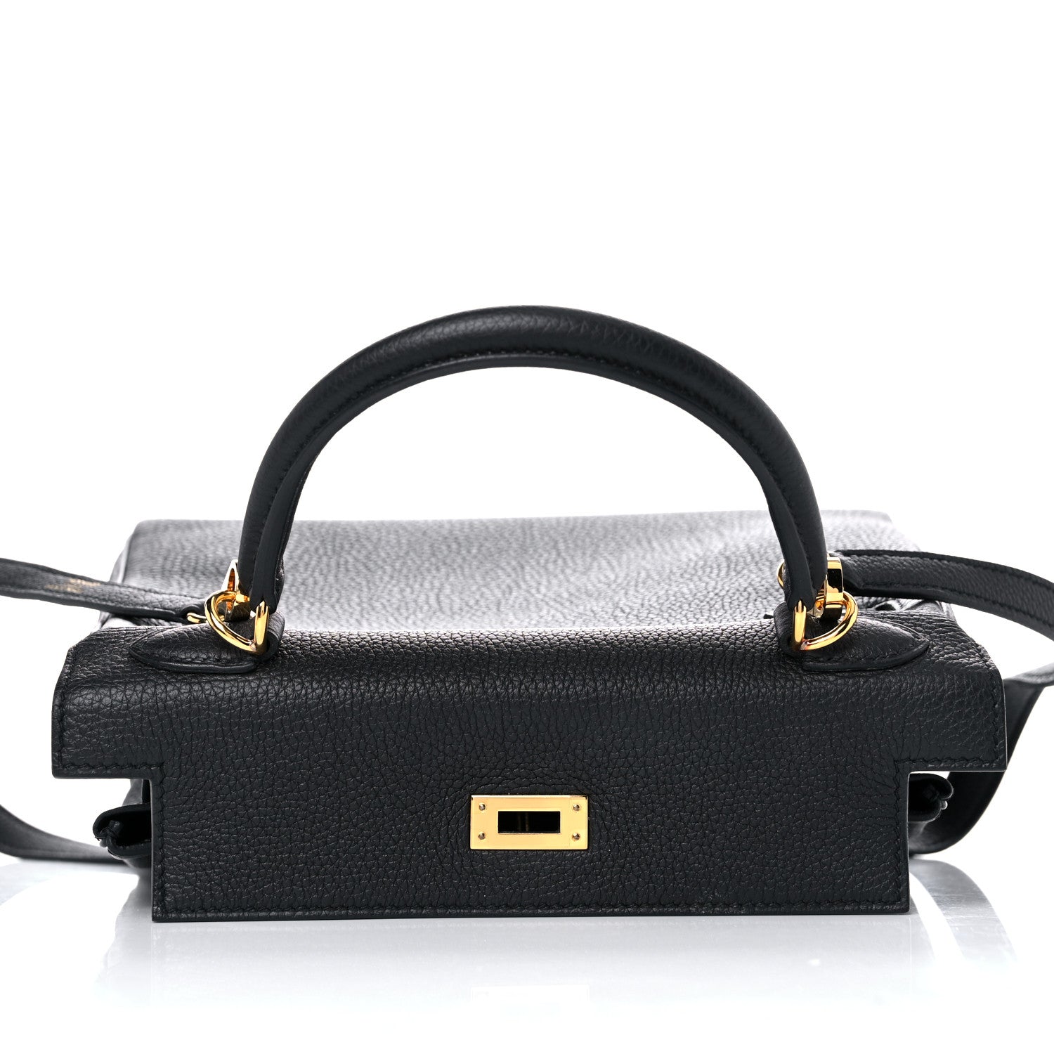 Hermes Togo Kelly Retourne 25 Black 16 of 41