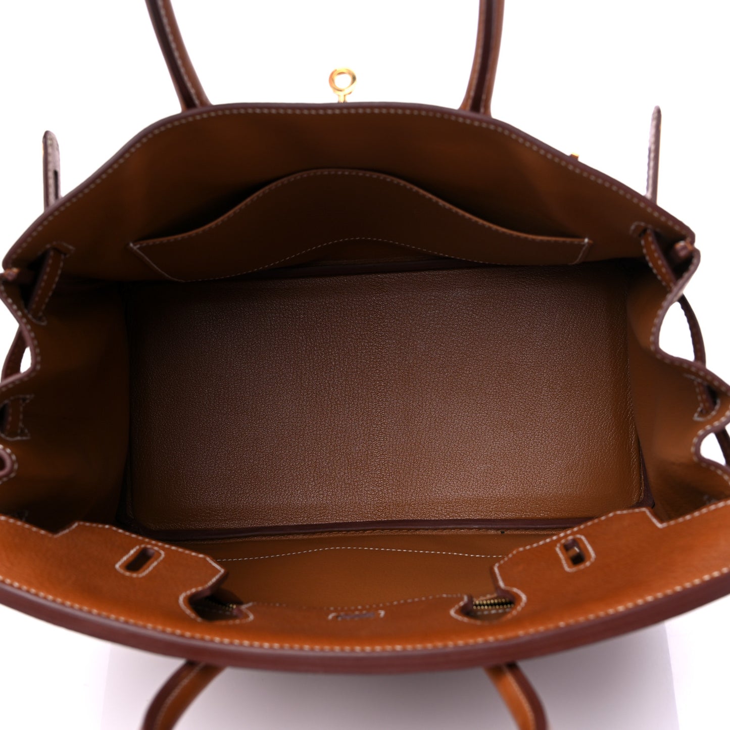 Natural Barenia Faubourg Birkin 30 Fauve