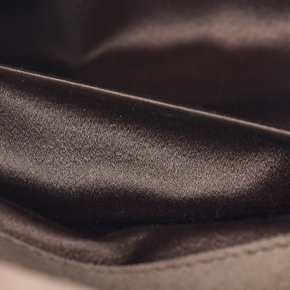 Saint Laurent Metallic Crackled Calfskin Large Belle De Jour Clutch Bronze 8 of 8