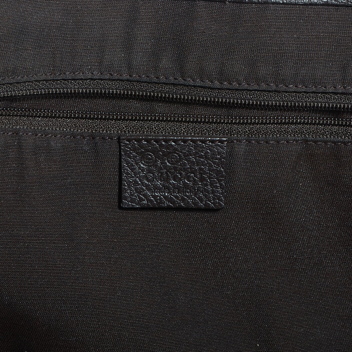 Crystal Monogram Medium Princy Tote Dark Brown