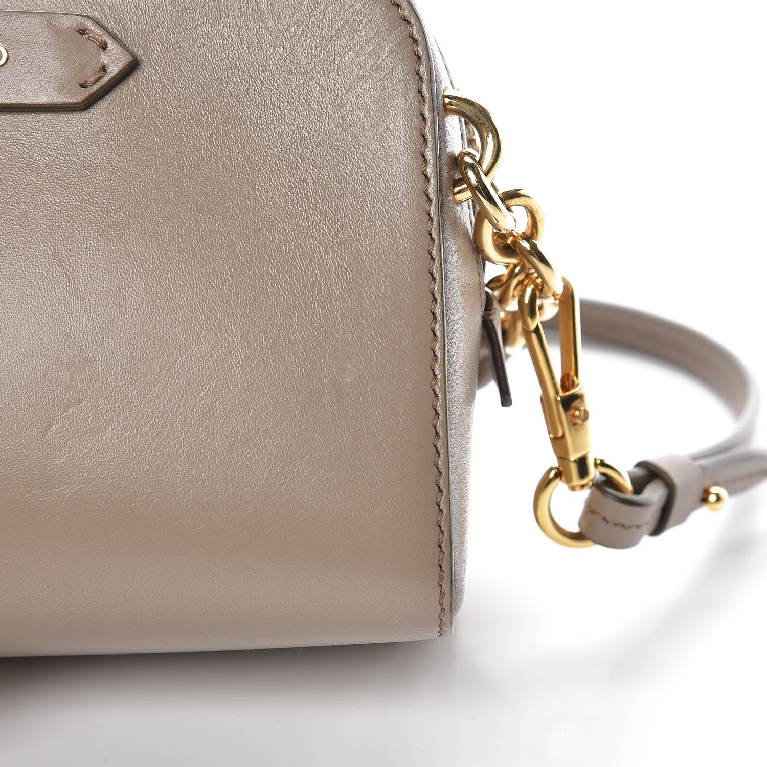 Tom Ford Calfskin Chain Strap Small Crossbody Bag Taupe 8 of 12