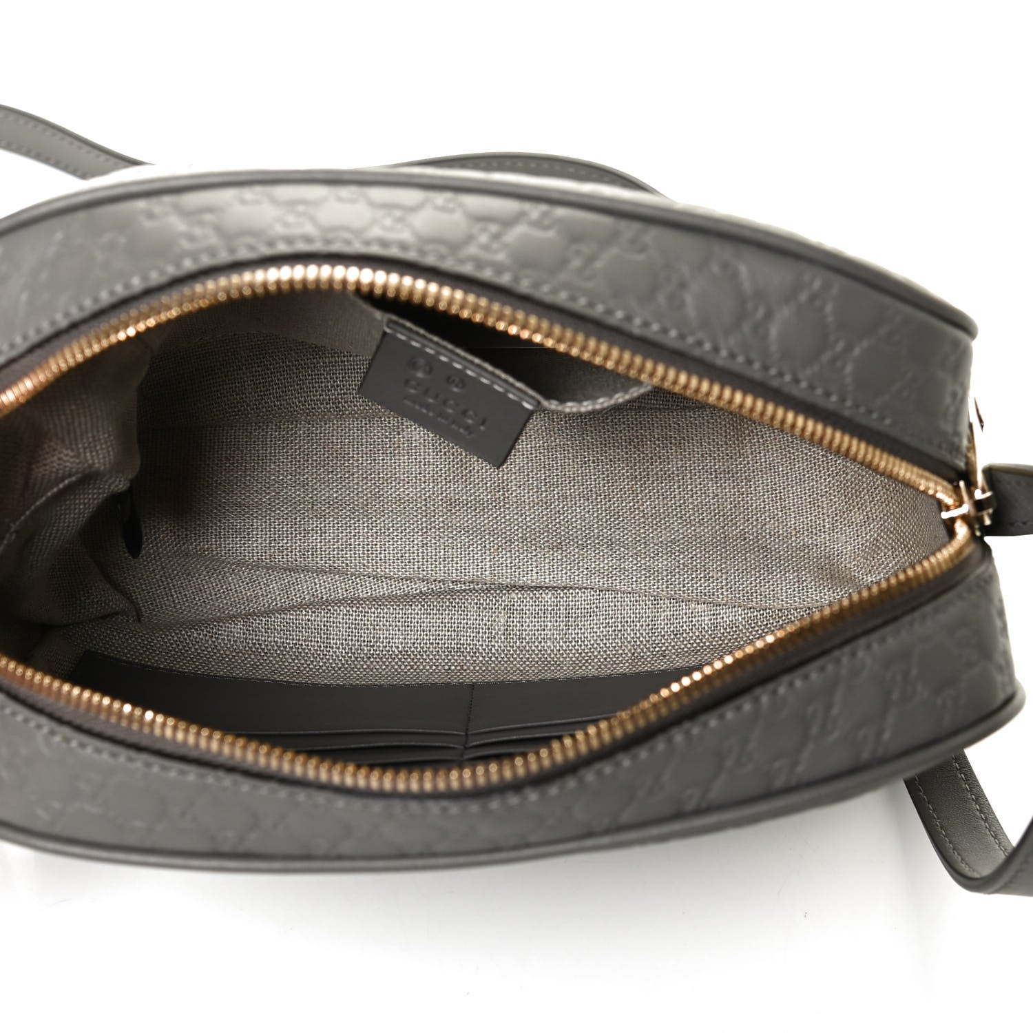 Gucci Microguccissima Mini Bree Messenger Bag Grey 5 of 12