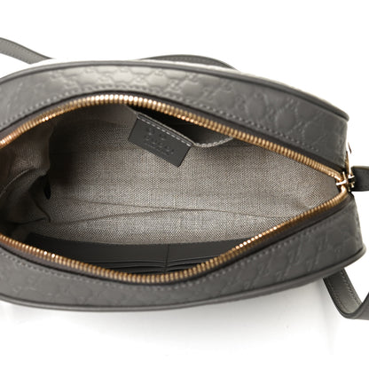 Gucci Microguccissima Mini Bree Messenger Bag Grey 5 of 12