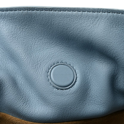 Loewe Calfskin Flamenco Mini Knot Bag Dusty Blue 12 of 14