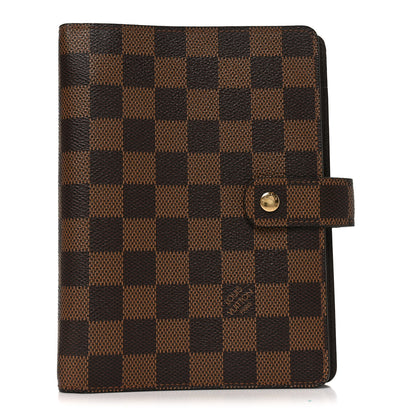 Louis Vuitton Damier Ebene Medium Ring Agenda Cover 1 of 6