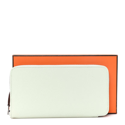 Hermes Epsom Silk'In Wallet Vert Fizz 8 of 8