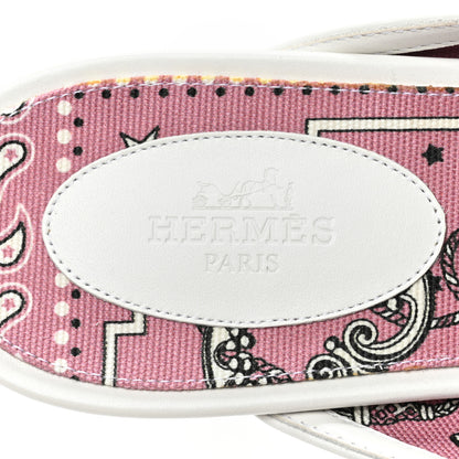 Hermes Calfskin Oz Mules 41 White 7 of 8