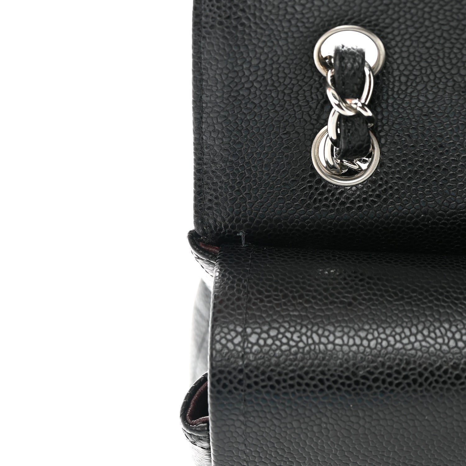 Chanel Caviar Quilted Maxi Double Flap Black 10 of 12