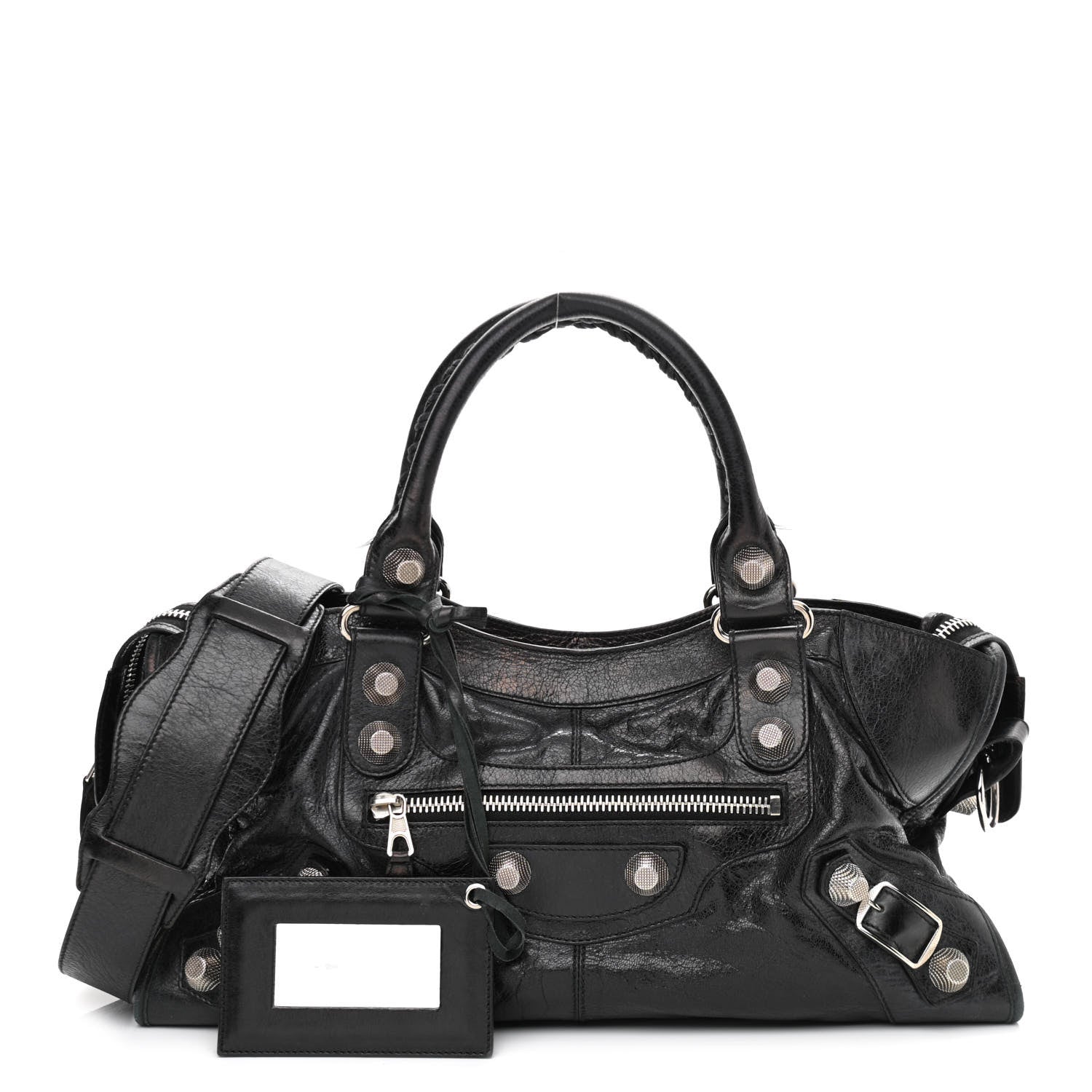 Balenciaga Agneau Giant 21 Silver Hardware Part Time Black 1 of 16