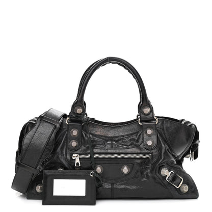 Balenciaga Agneau Giant 21 Silver Hardware Part Time Black 1 of 16