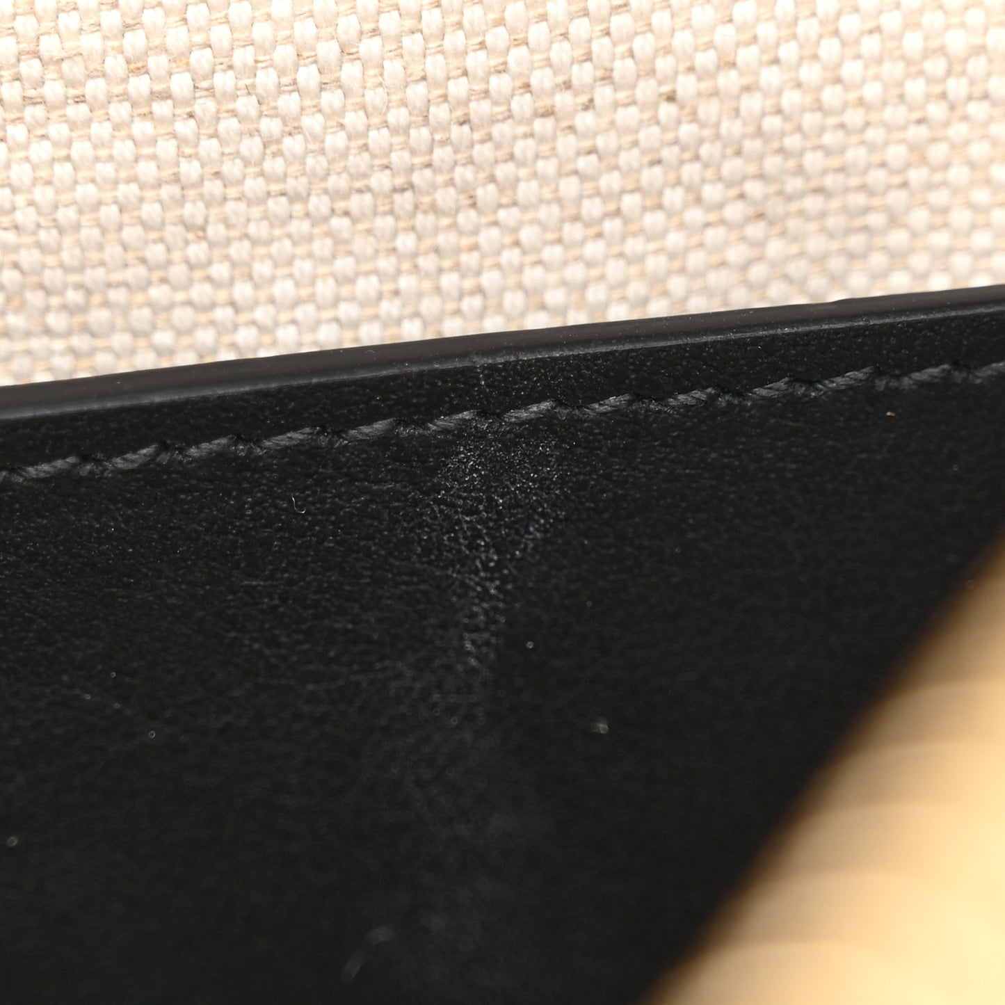 Calfskin GG Matelasse Shoulder Bag Black Natural