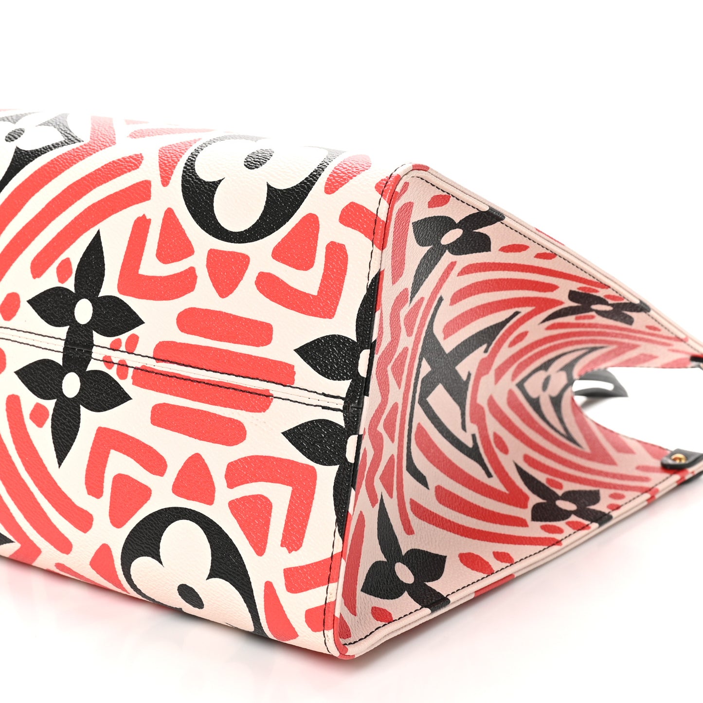 Monogram Giant Crafty Onthego GM Creme Rouge Black