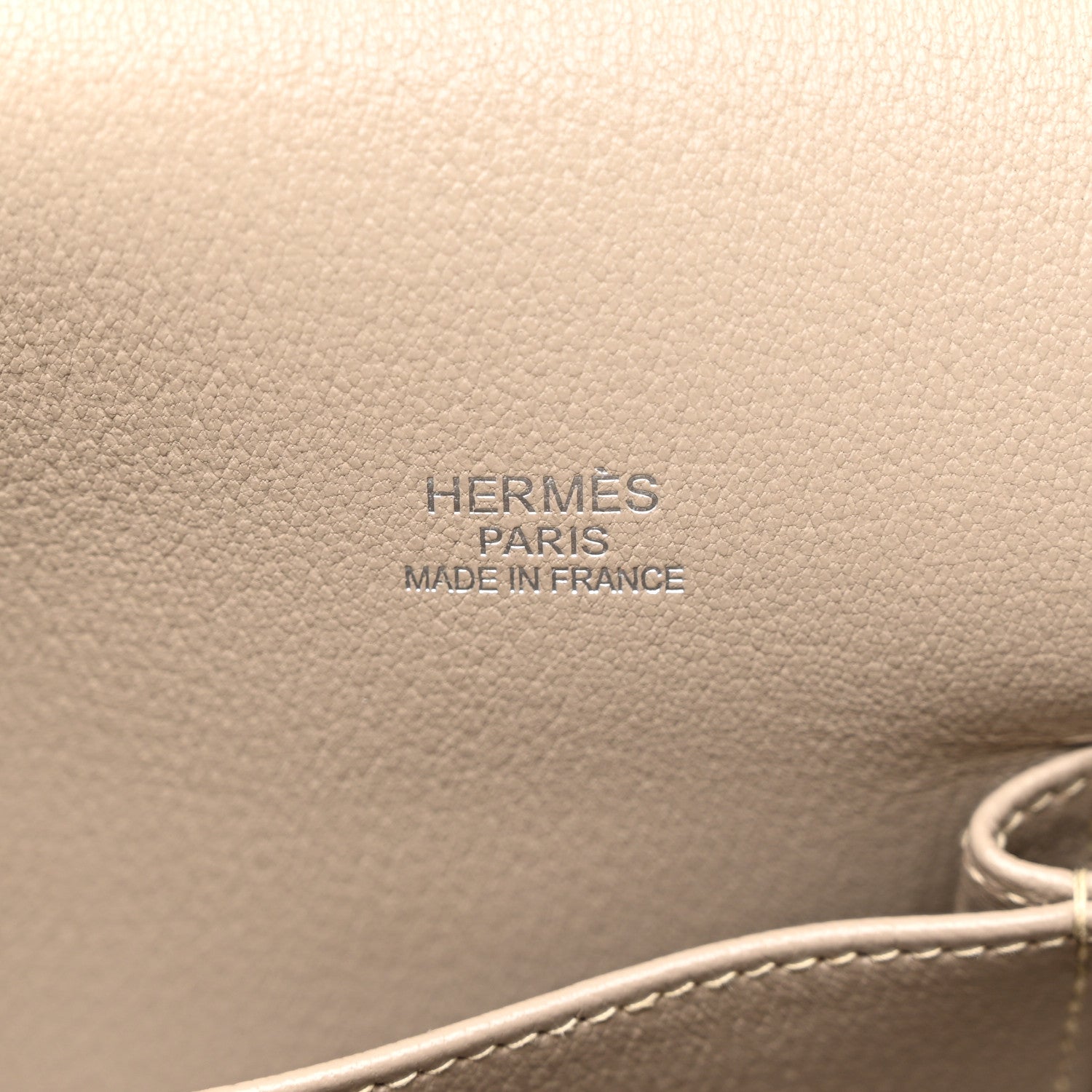 Hermes Taurillon Clemence Jypsiere 34 Gris Tourterelle 6 of 12