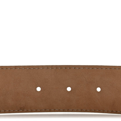 Gucci Imprime Monogram GG Belt 85 34 White 4 of 7