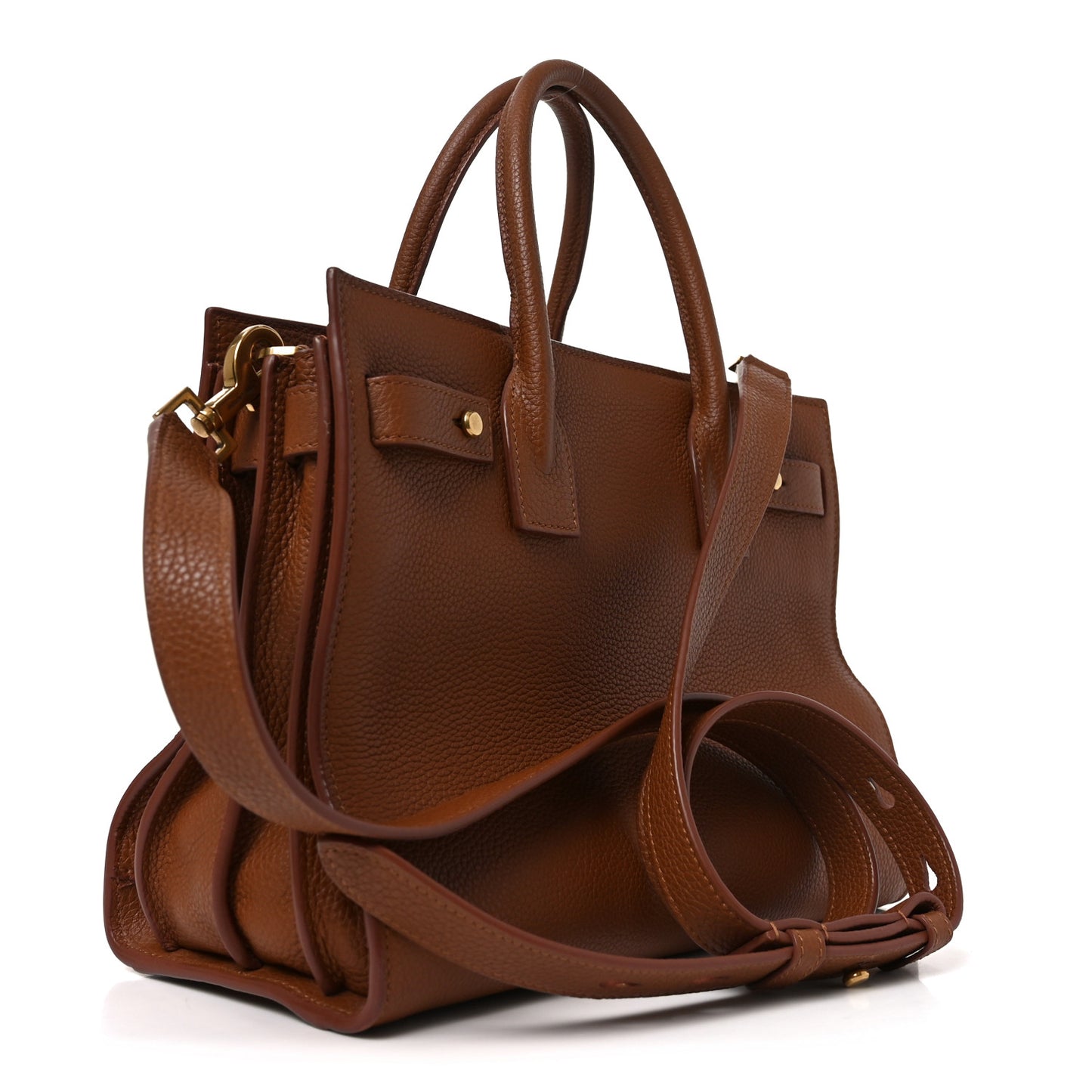 Grained Calfskin Baby Sac De Jour Supple Canyon