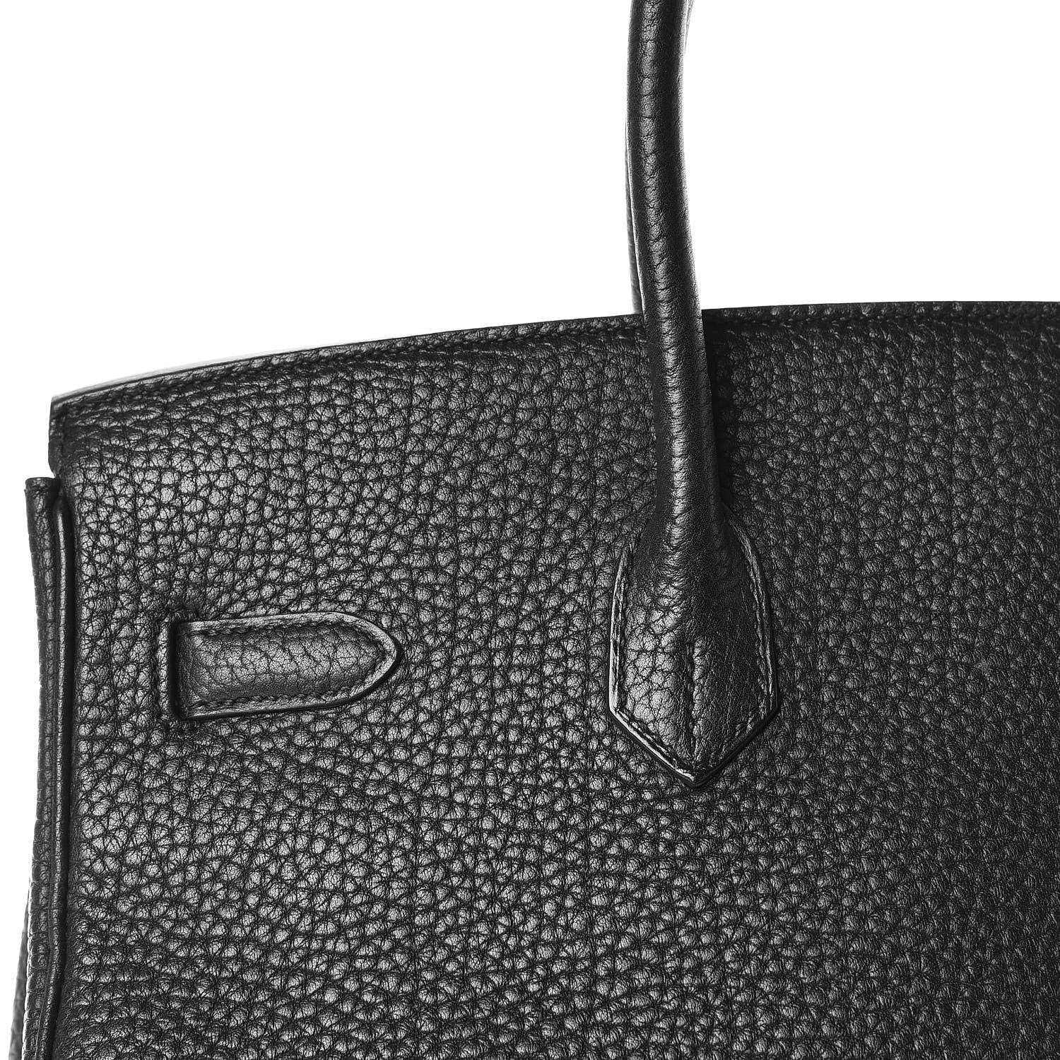 Hermes Fjord Birkin 35 Black 15 of 36