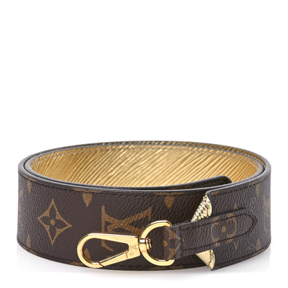 Louis Vuitton Epi Monogram Bandouliere Shoulder Strap Gold 1 of 6