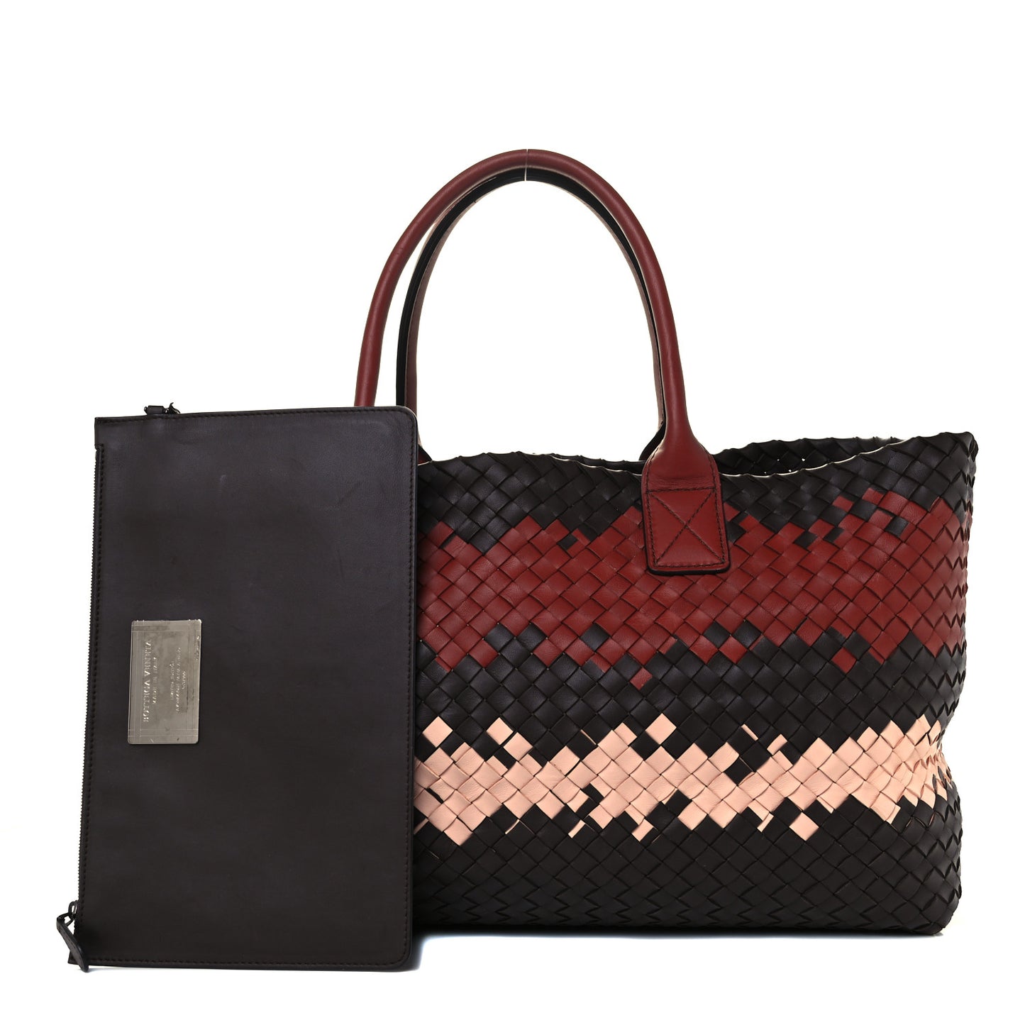 Nappa Intrecciato Medium Cabat Multicolor