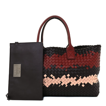 Bottega Veneta Nappa Intrecciato Medium Cabat Multicolor 1 of 9