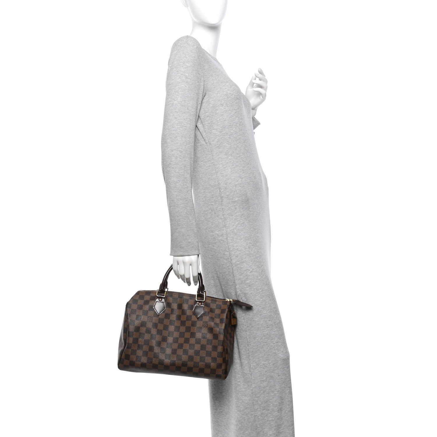 Louis Vuitton Damier Ebene Speedy 30 2 of 10