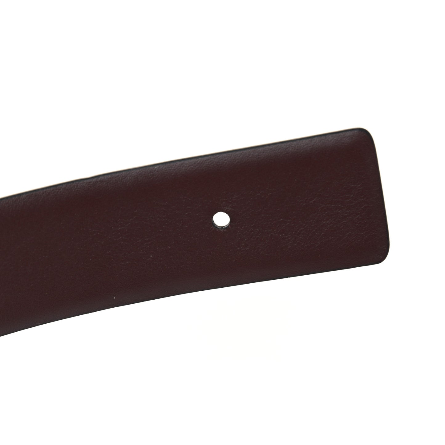 Calfskin CC Reversible Belt 80 32 Black Burgundy
