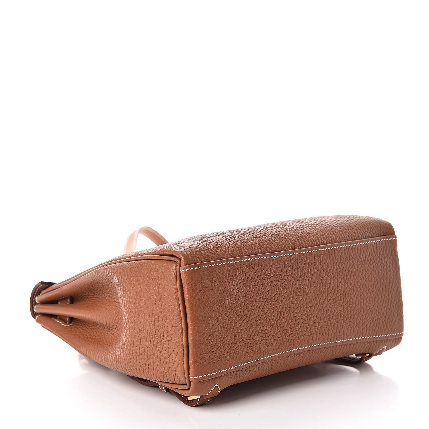 Hermes Taurillon Clemence Kelly Ado Backpack Gold 4 of 11