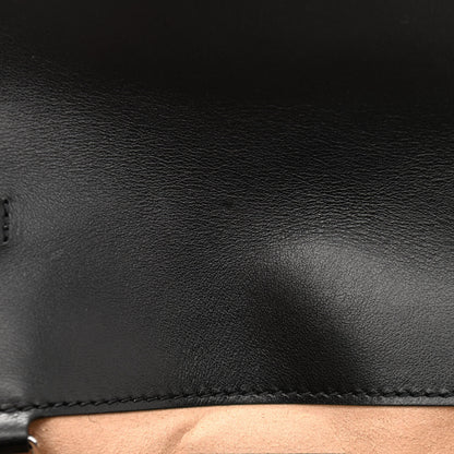 Gucci Calfskin Matelasse Monochrome GG Marmont Chain Belt Bag Black 10 of 11