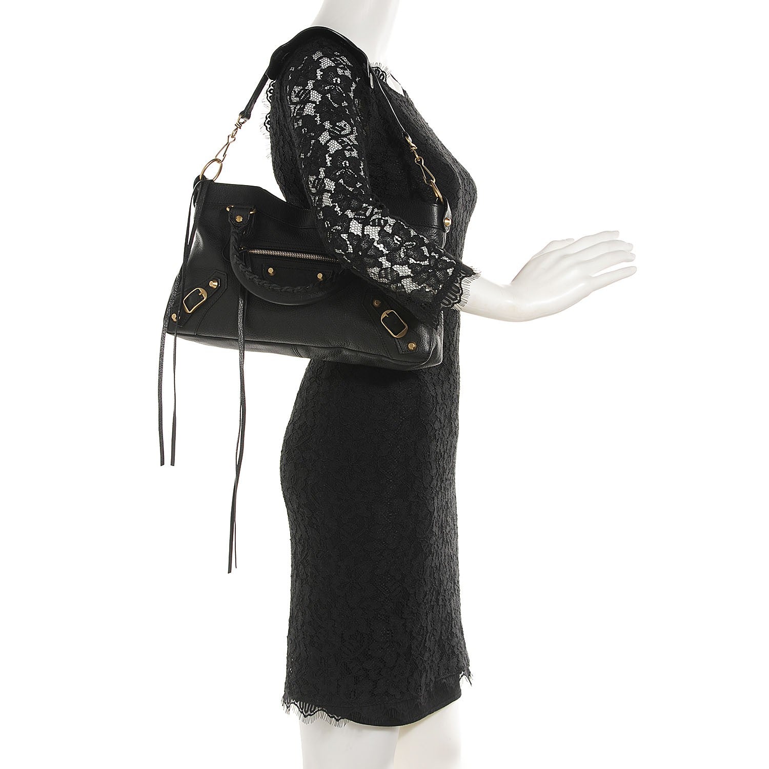 Balenciaga Chevre Classic Gold Hardware First Black 2 of 11