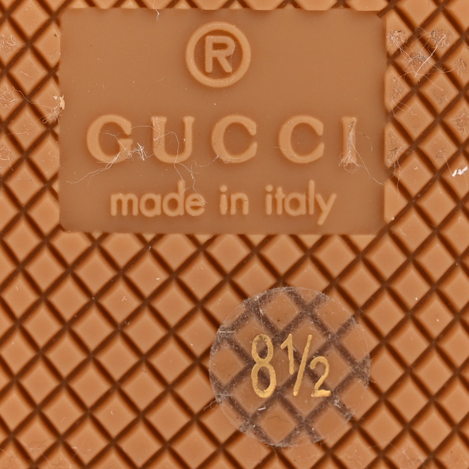 Gucci GG Supereme Monogram Miro Soft Calfskin Web Mens Screener Sneakers 8.5 Beige Ebony Black New Platinum 7 of 10