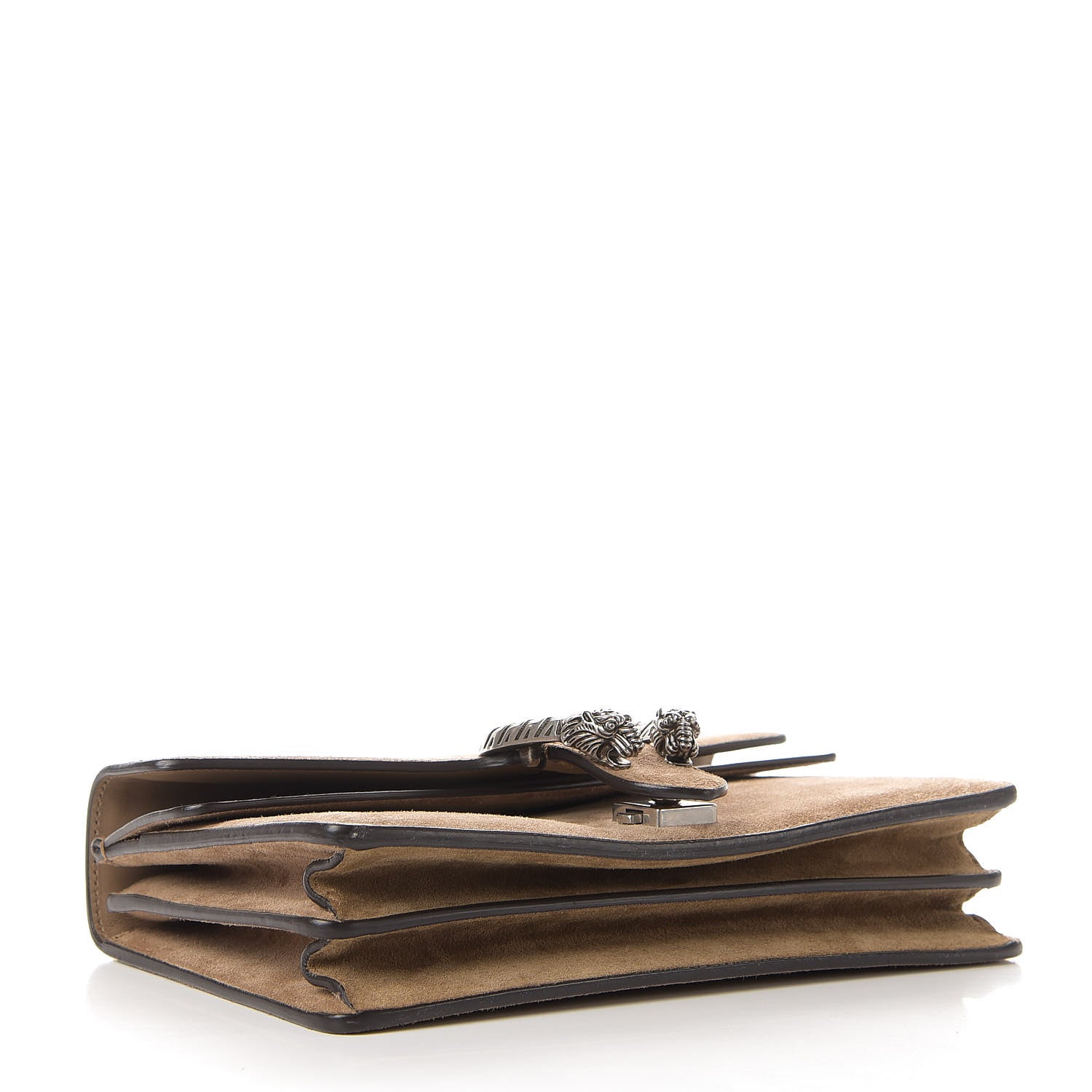 Gucci Suede Small Dionysus Shoulder Bag Taupe 5 of 14