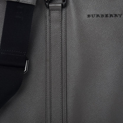 Burberry Textured Calfskin Briefcase Grey 17 of 17