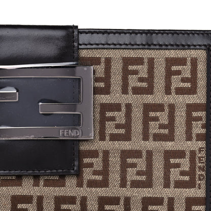 Fendi Zucchino Forever Continental Wallet Brown 11 of 13